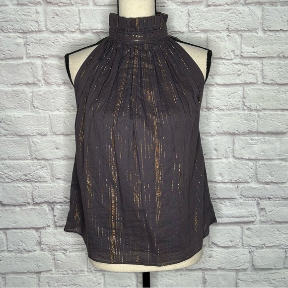 Laura Egloff Metallic Thread Sleeveless Top - Picture 5 of 16